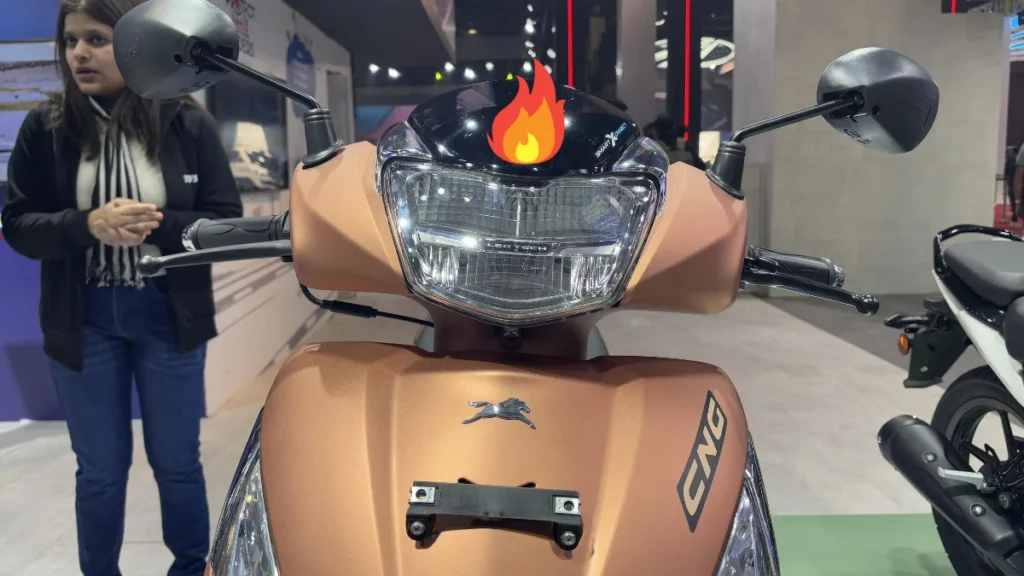 TVS Jupiter CNG Scooter Launch